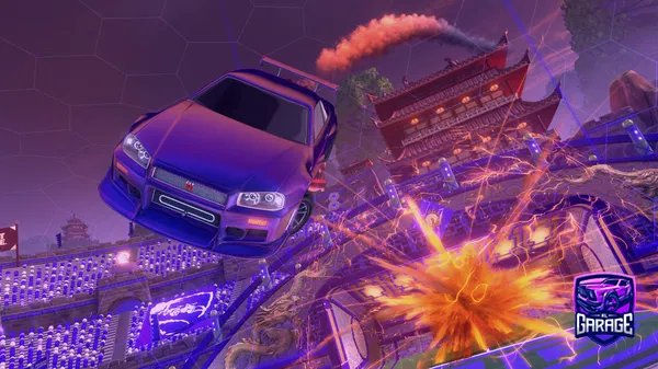 A Rocket League car design from Nickbasket25