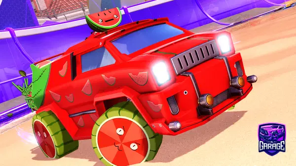A Rocket League car design from Itz_Madoo