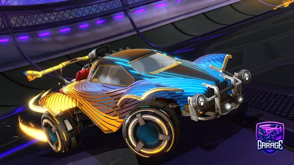 A Rocket League car design from CrspyChkn