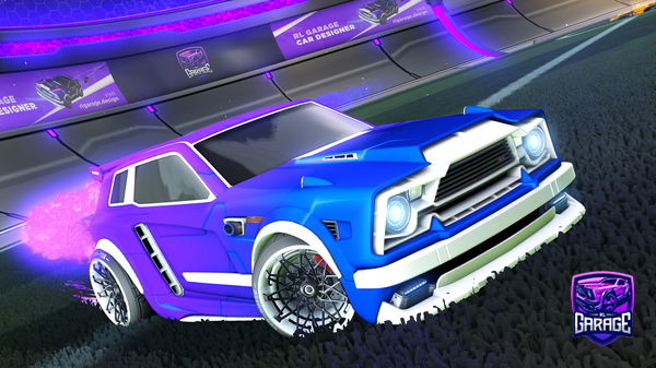 A Rocket League car design from toyox1689