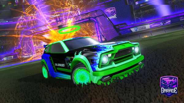 A Rocket League car design from Tradingnoobmerchant