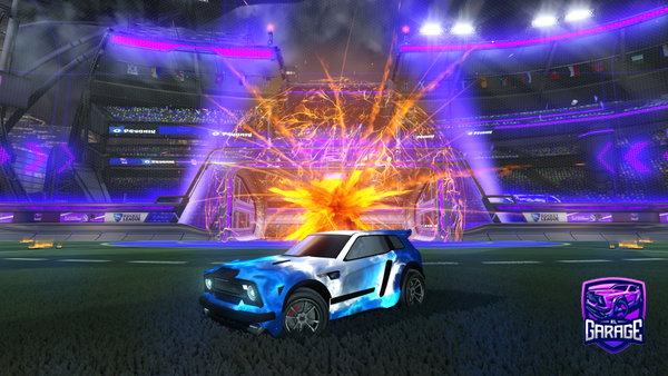 A Rocket League car design from santipedrouzo