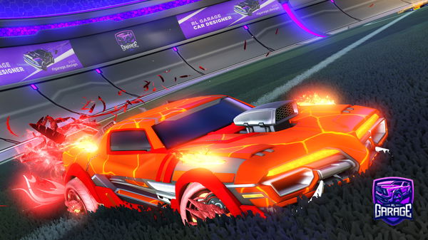 A Rocket League car design from 3070538