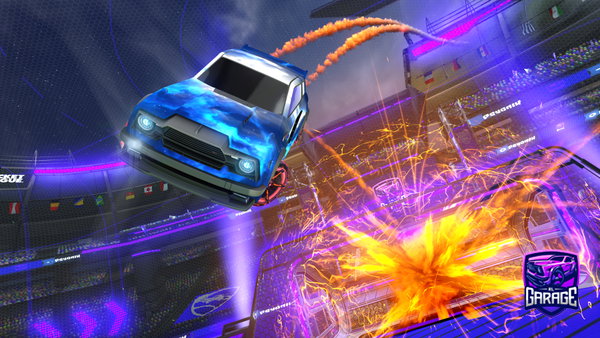A Rocket League car design from ITZ-_-QOUSAY