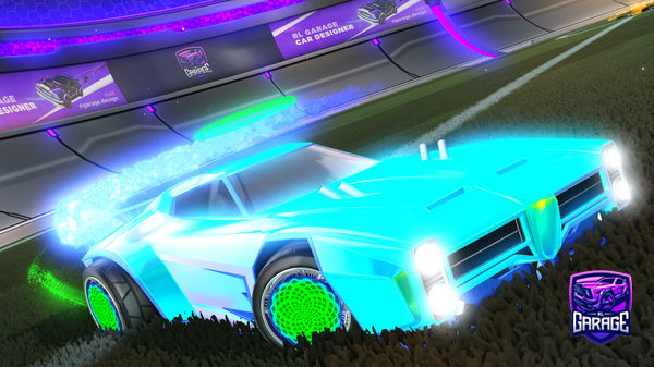 A Rocket League car design from BallFamous