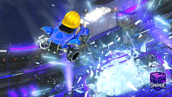A Rocket League car design from KID26102011