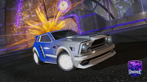 A Rocket League car design from Coccocroccoloco