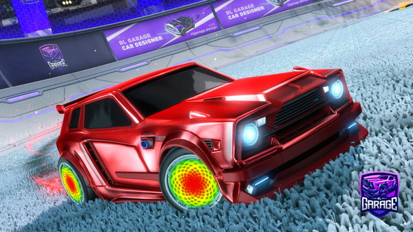 A Rocket League car design from paul_7306eu