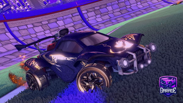 A Rocket League car design from xXcharliesanortXx