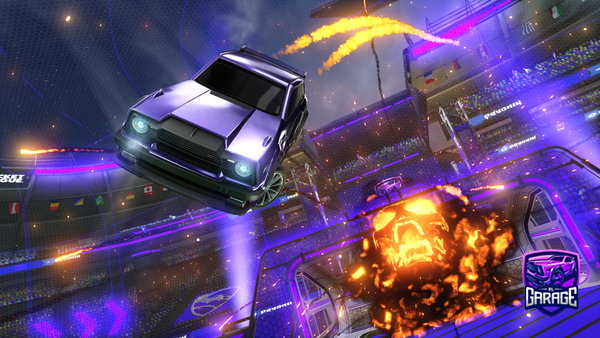 A Rocket League car design from 3nderr