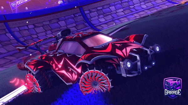 A Rocket League car design from SALOC1N