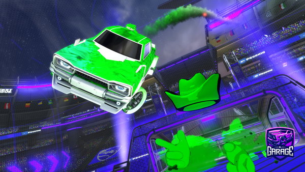 A Rocket League car design from zSandwicher