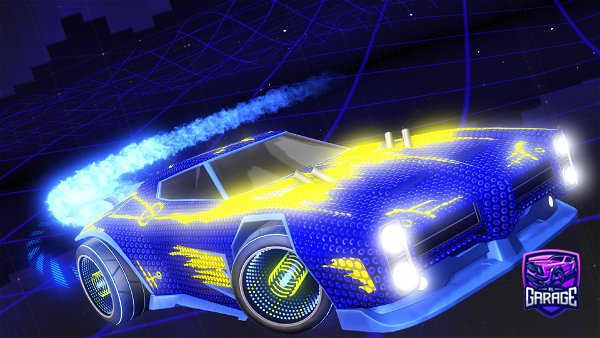 A Rocket League car design from thephantomgamer_yt