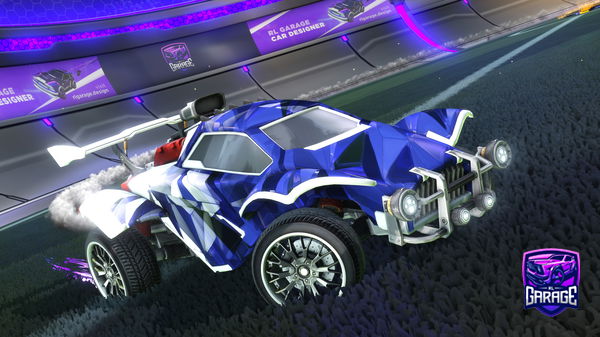 A Rocket League car design from Azta_rl