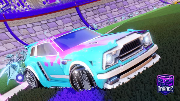 A Rocket League car design from bastiennn