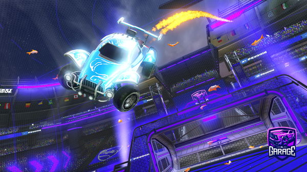 A Rocket League car design from RZA_CLIX