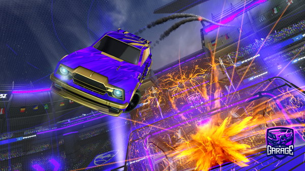 A Rocket League car design from not_tigasnoz02