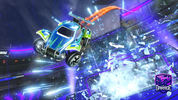 A Rocket League car design from DiamondBlaze