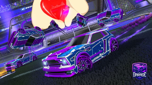 A Rocket League car design from MeysonXboxConsle