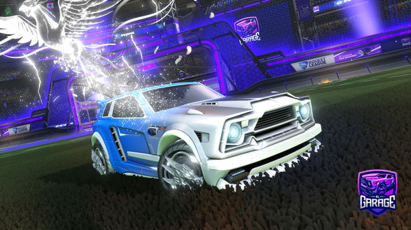 A Rocket League car design from DUSKNASCAR1800