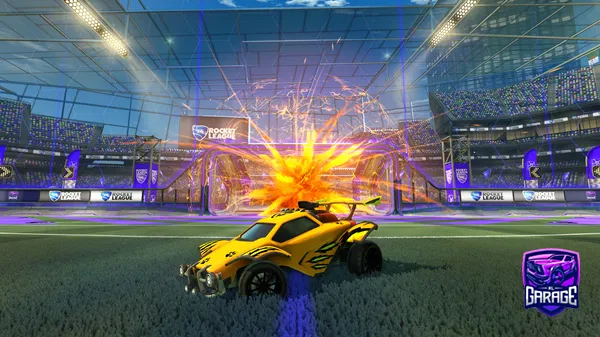 A Rocket League car design from DuduGato22