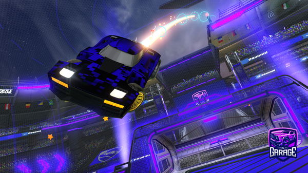 A Rocket League car design from SiderealMink332