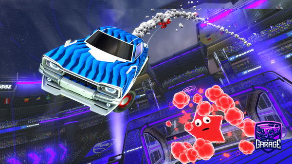 A Rocket League car design from Error_102