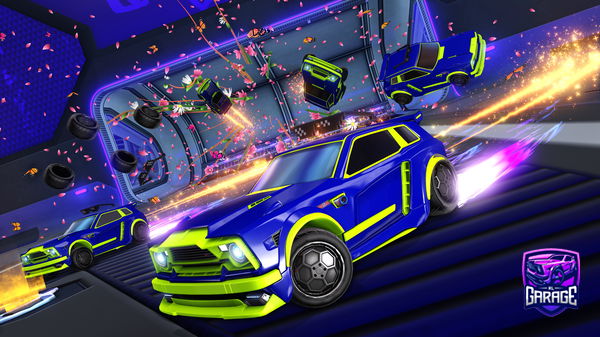 A Rocket League car design from Julaza