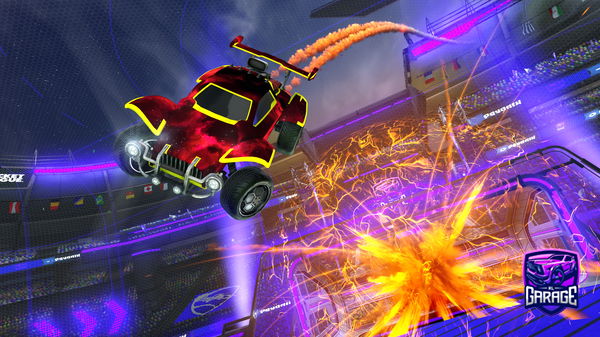 A Rocket League car design from Auceey