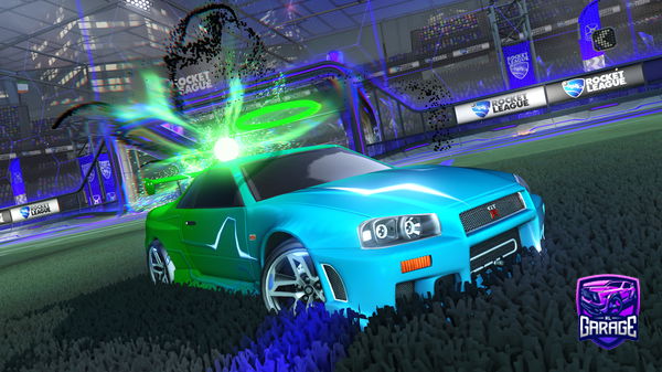 A Rocket League car design from DP27416