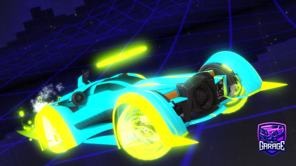 A Rocket League car design from jackmanB