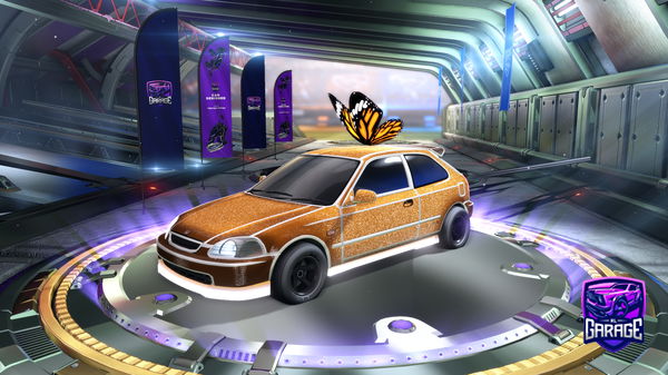 A Rocket League car design from KAOS_Cobra