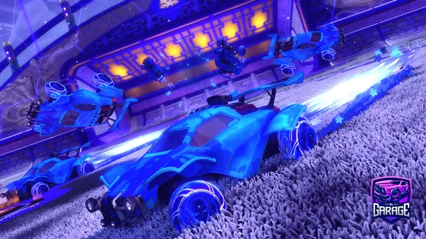 A Rocket League car design from MushroomKing00