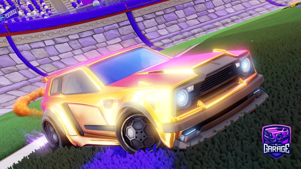 A Rocket League car design from Leandroads92