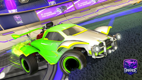 A Rocket League car design from hugmnds12