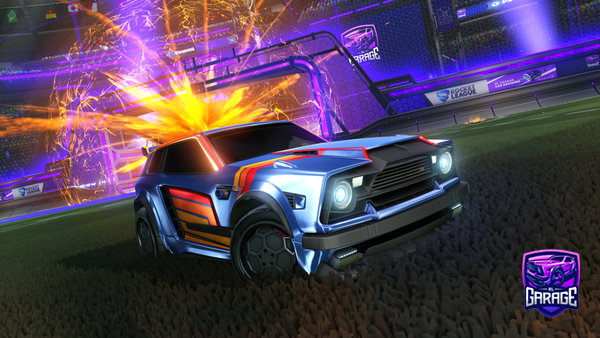 A Rocket League car design from iron_balls