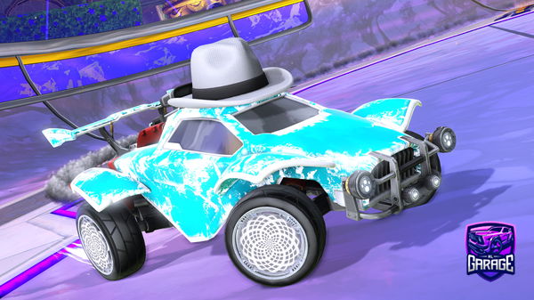 A Rocket League car design from rinkywinky