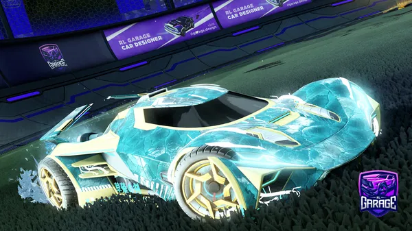 A Rocket League car design from TylerProo