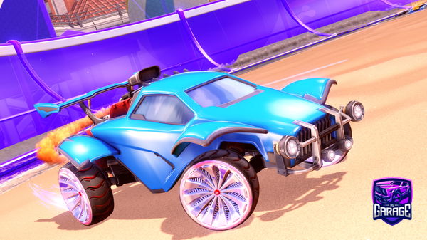 A Rocket League car design from JSLAK