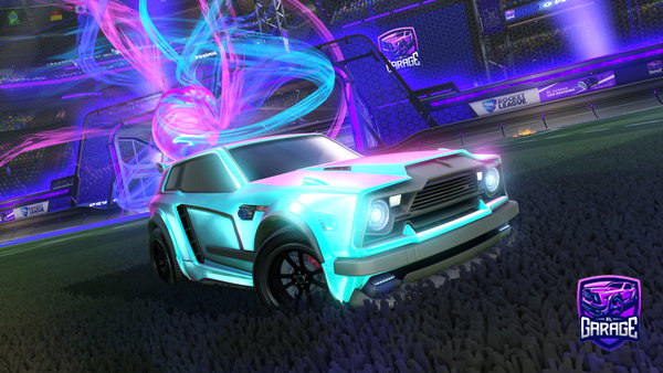 A Rocket League car design from scalambo
