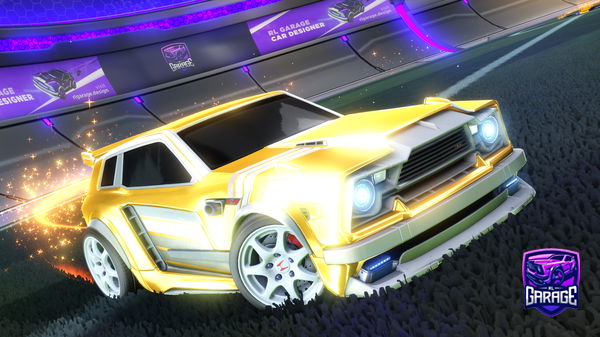 A Rocket League car design from Kev15o5
