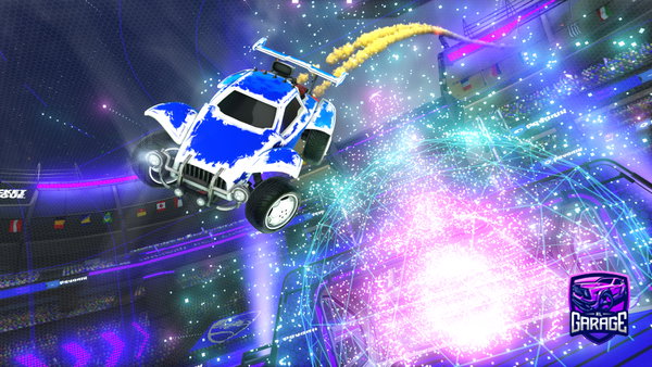 A Rocket League car design from HzM-Moutaz9