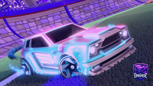 A Rocket League car design from ZeltzyAU