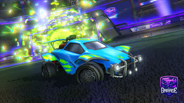 A Rocket League car design from Abhiwankenobi22