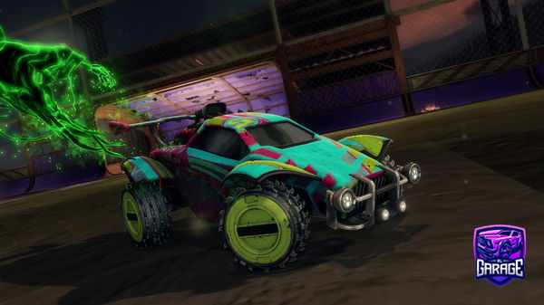 A Rocket League car design from Yuriko24