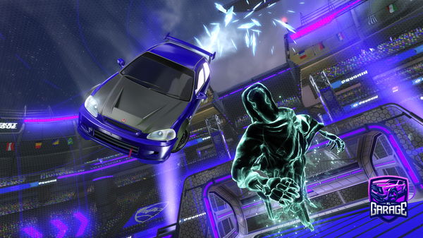 A Rocket League car design from Kulob