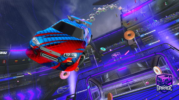 A Rocket League car design from cabbage21