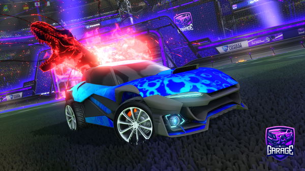 A Rocket League car design from Bomar_PC