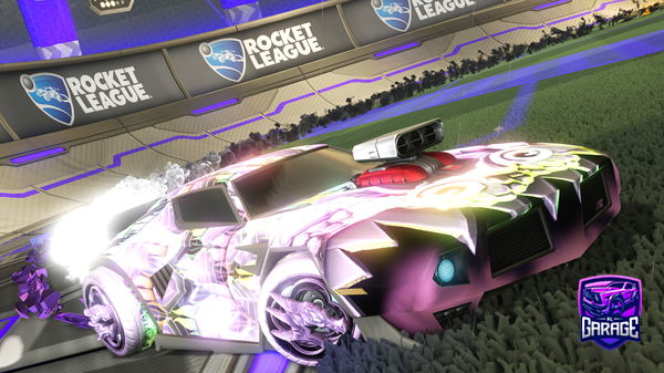 A Rocket League car design from Capybara_RL