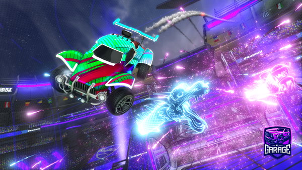 A Rocket League car design from Champ123